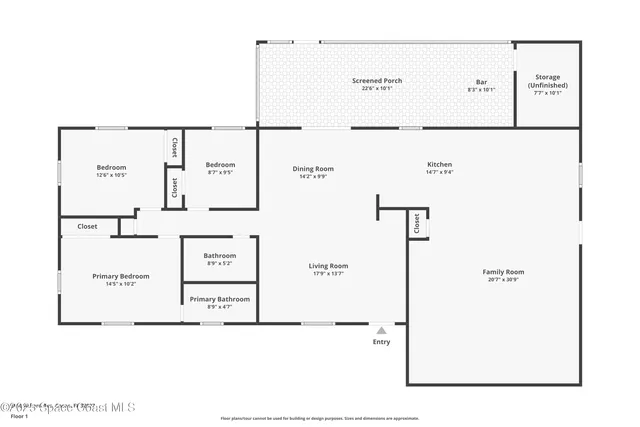 $319,250 | 5950 Ackard Avenue, Cocoa, FL 32927