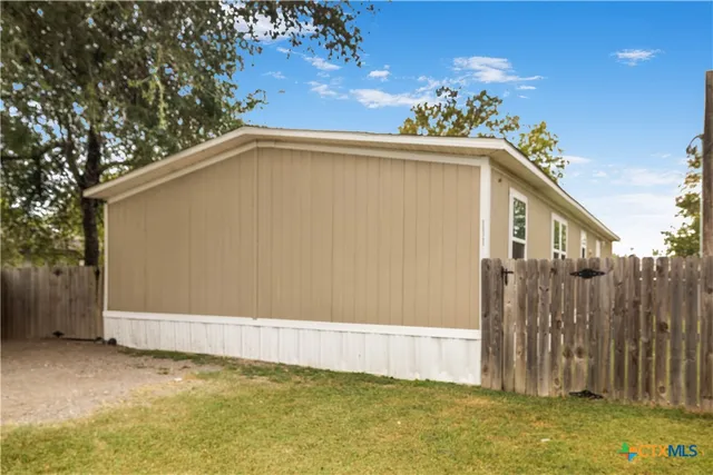 a house with a small yard