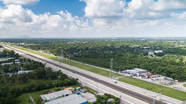 a view of a city from a terrace
