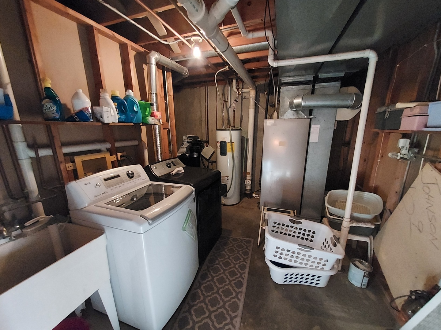 787 Oak Hill Road, Unit 467 Lake Barrington, IL 60010 - Photo 39 of 57 a storage room with washer and dryer