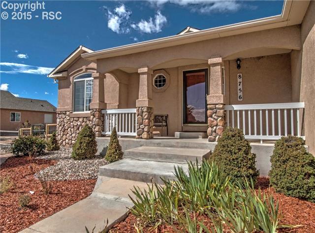 8756 Del Rio Road Peyton, CO 80831 - Photo 2 of 31 Stucco and Stone exterior