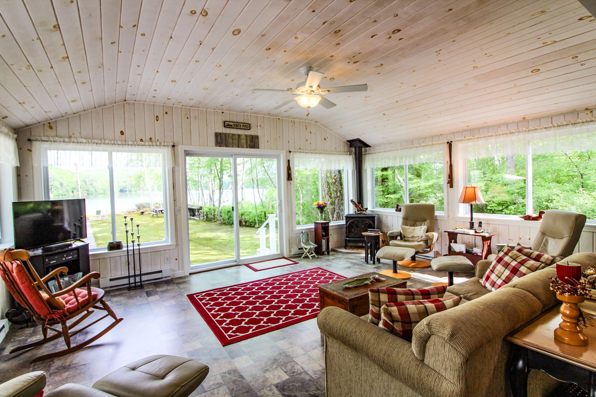 421 Gore Road Bryant Pond, ME 04219 - Photo 17 of 55 Attractive front family room addition