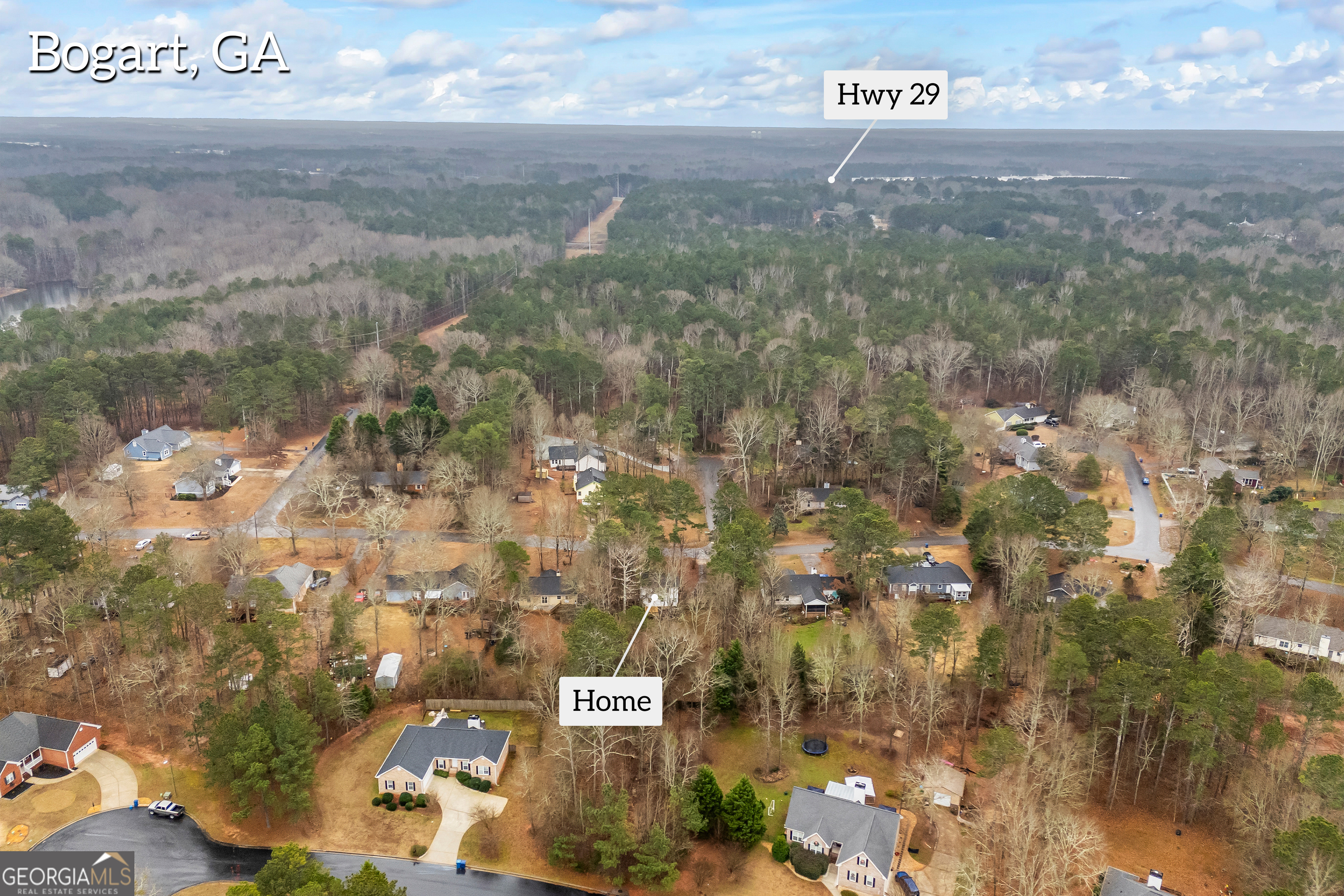 129 Pheasant Run Bogart, GA 30622 - Photo 45 of 50 a view of city and mountain