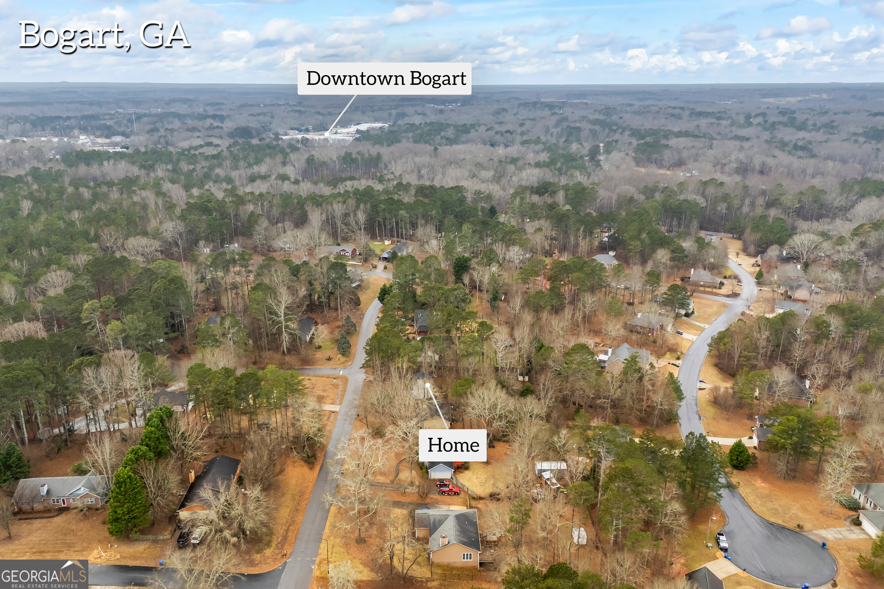 129 Pheasant Run Bogart, GA 30622 - Photo 46 of 50 a view of a dry yard