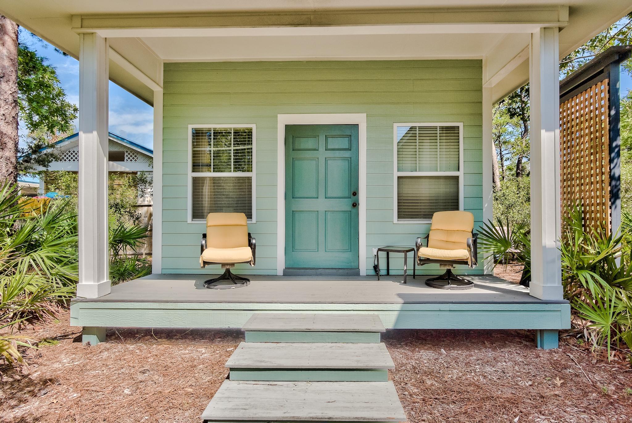 197 Acacia Street Santa Rosa Beach, FL 32459 - Photo 4 of 40 a building outdoor space with seating area