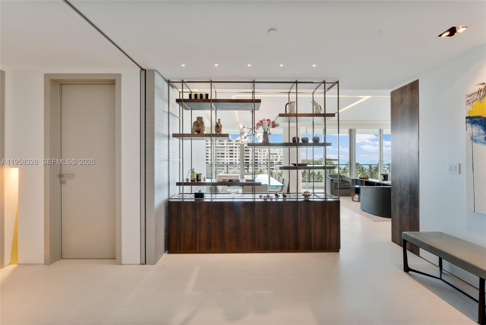 350 Ocean Drive, Unit 701N Key Biscayne, FL 33149 - Photo 32 of 52 a open kitchen with a large window