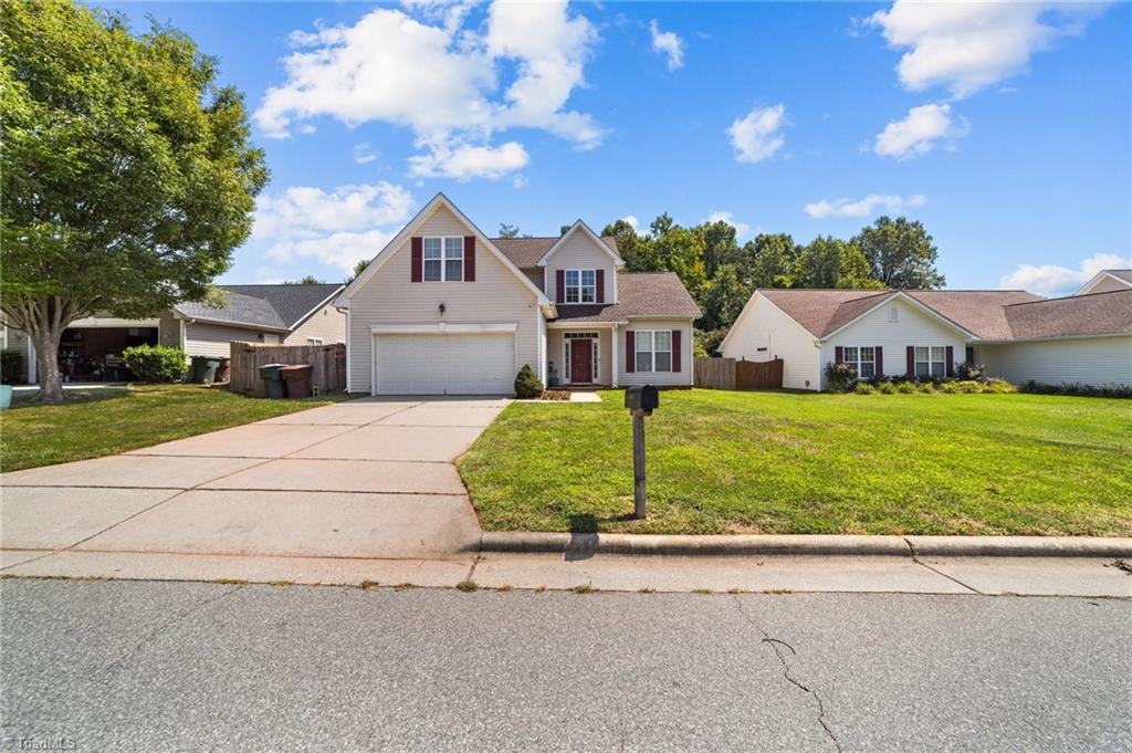 4712 Ridgefall Road Greensboro, NC 27410 - Photo 36 of 44 Front view showing driveway.