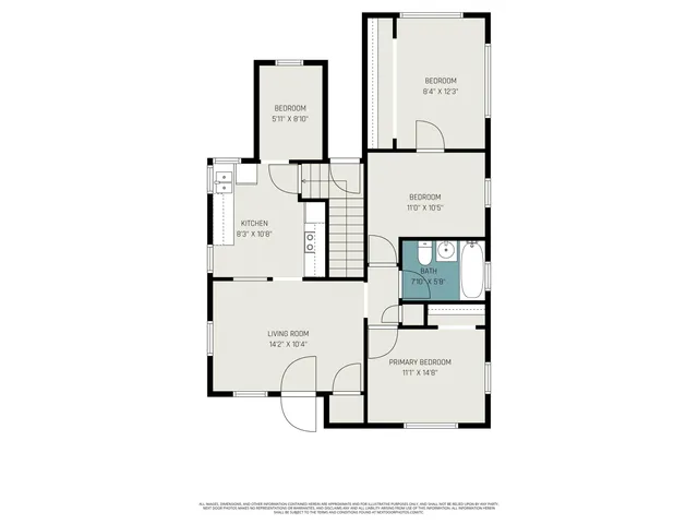 $79,900 | 1190 Monroe Street, Benton Harbor, MI 49022
