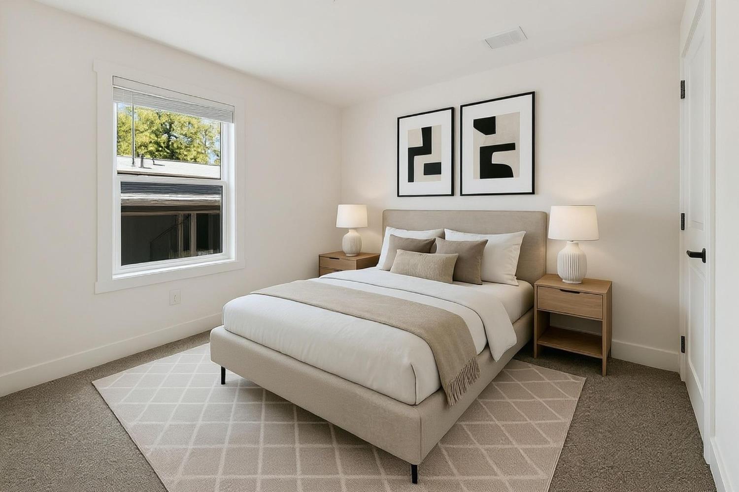 1750 Lee Road, Unit 37 Quincy, CA 95971 - Photo 26 of 46 Please note that the image shown is a virtually staged representation of the room and is intended to provide a visual concept of the space. The actual room may differ in appearance, and the furniture and decor depicted are not included in the sale. For an accurate understanding of the property's current condition and layout, we encourage you to view the home in person. Thank you