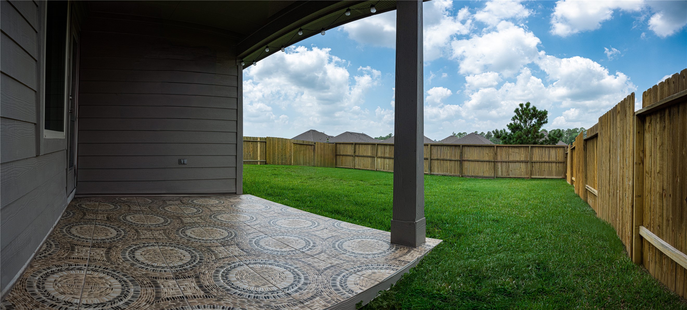 13917 Payette Arbor Court Conroe, TX 77384 - Photo 12 of 13 a view of a back yard
