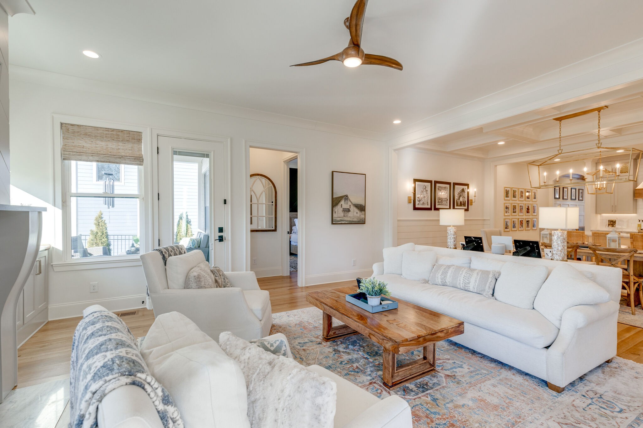 301 Circuit Road Franklin, TN 37064 - Photo 18 of 69 a living room with furniture kitchen view and a large window