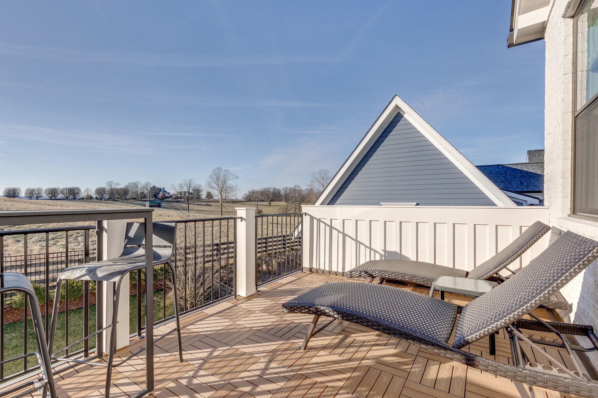 301 Circuit Road Franklin, TN 37064 - Photo 48 of 69 a view of balcony with wooden floor and fence