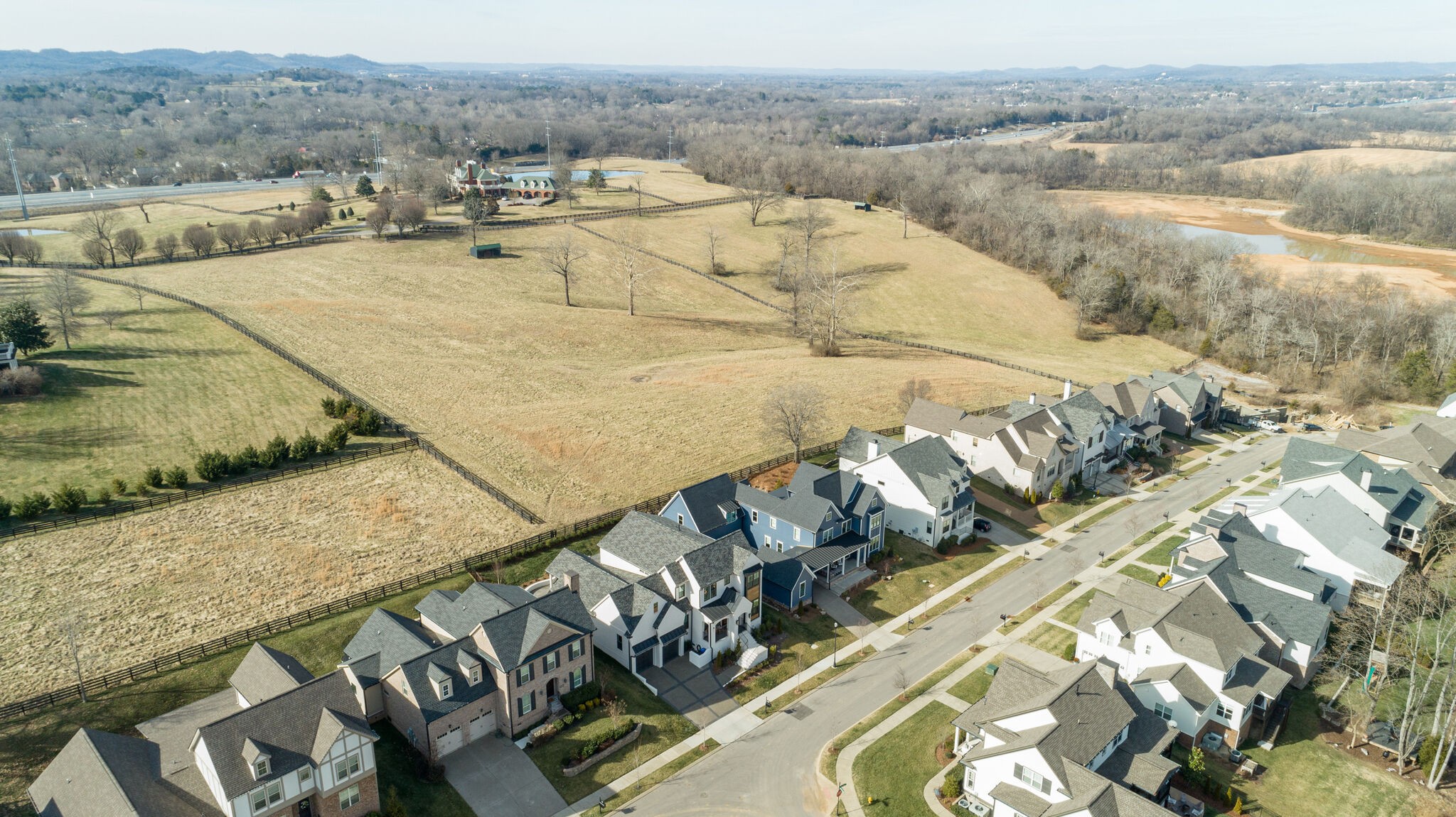 301 Circuit Road Franklin, TN 37064 - Photo 61 of 69 a view of a terrace with wooden floor and lake view