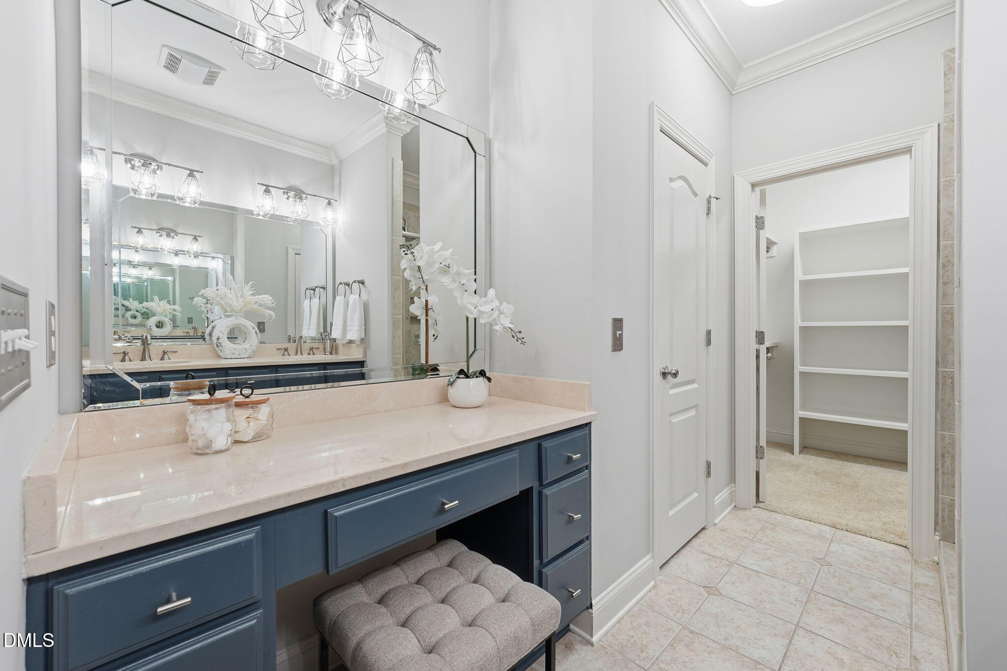 110 Bon Marche Lane Raleigh, NC 27615 - Photo 15 of 25 a bathroom with a sink double vanity and a mirror