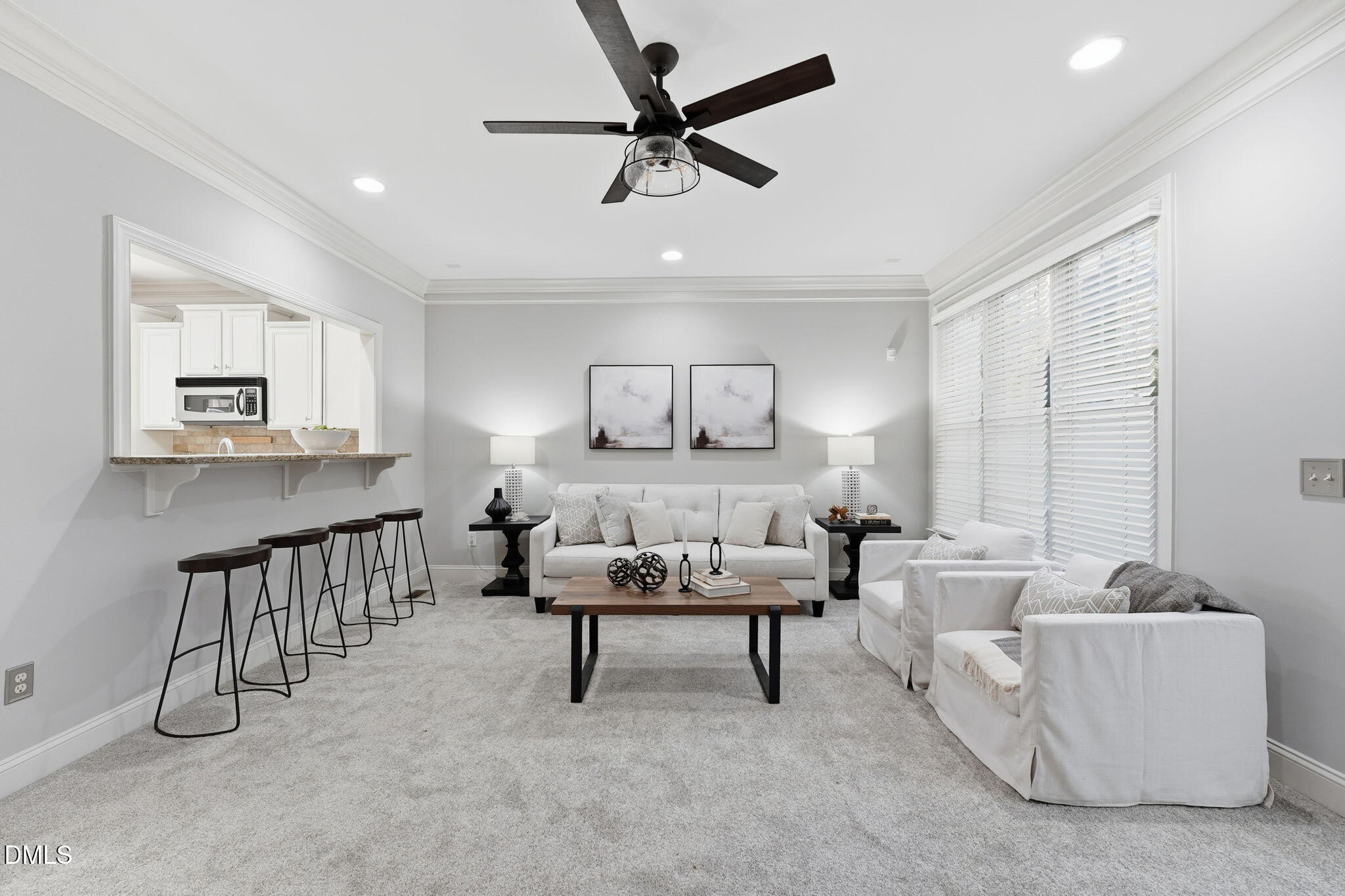 110 Bon Marche Lane Raleigh, NC 27615 - Photo 4 of 25 a living room with furniture and a table