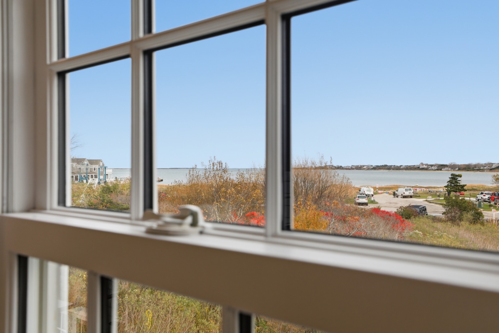 6 Mariner Way Nantucket, MA 02554 - Photo 29 of 31 a view of a city from a window