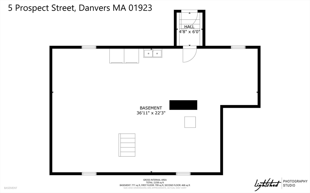 5 Prospect Street Danvers, MA 01923 - Photo 39 of 42 a picture of a wall with white walls