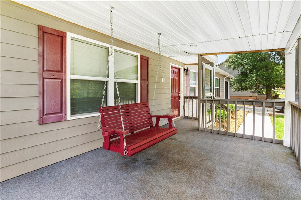 3159 Robinson Avenue Scottdale, GA 30079 - Photo 4 of 45 a view of porch with a bench