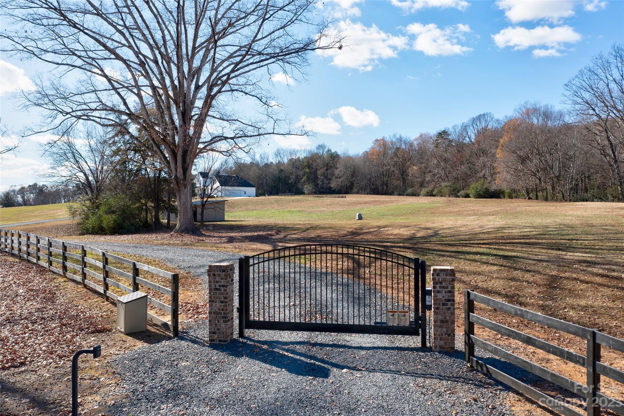 16063 McLester Road Oakboro, NC 28129 - Photo 4 of 48 a view of a terrace with a yard