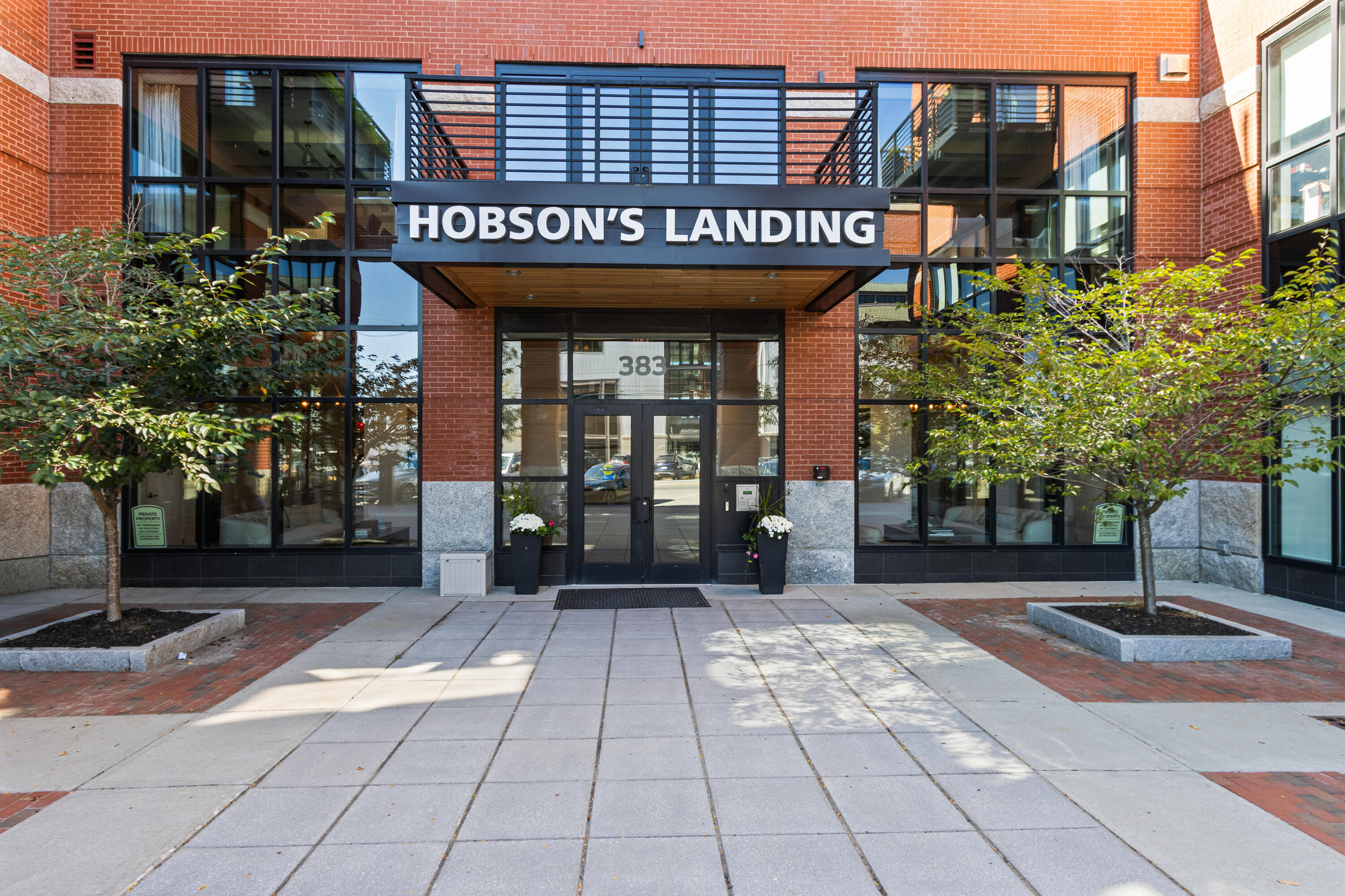 Hobson's Landing Entrance