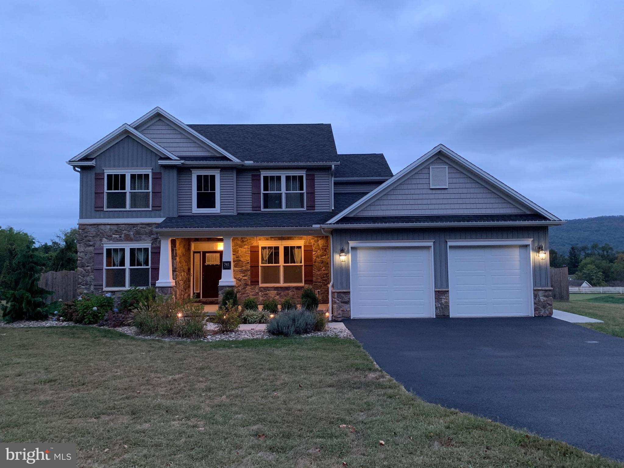 741 South River Road Halifax, PA 17032 - Photo 115 of 117 a front view of a house with garden
