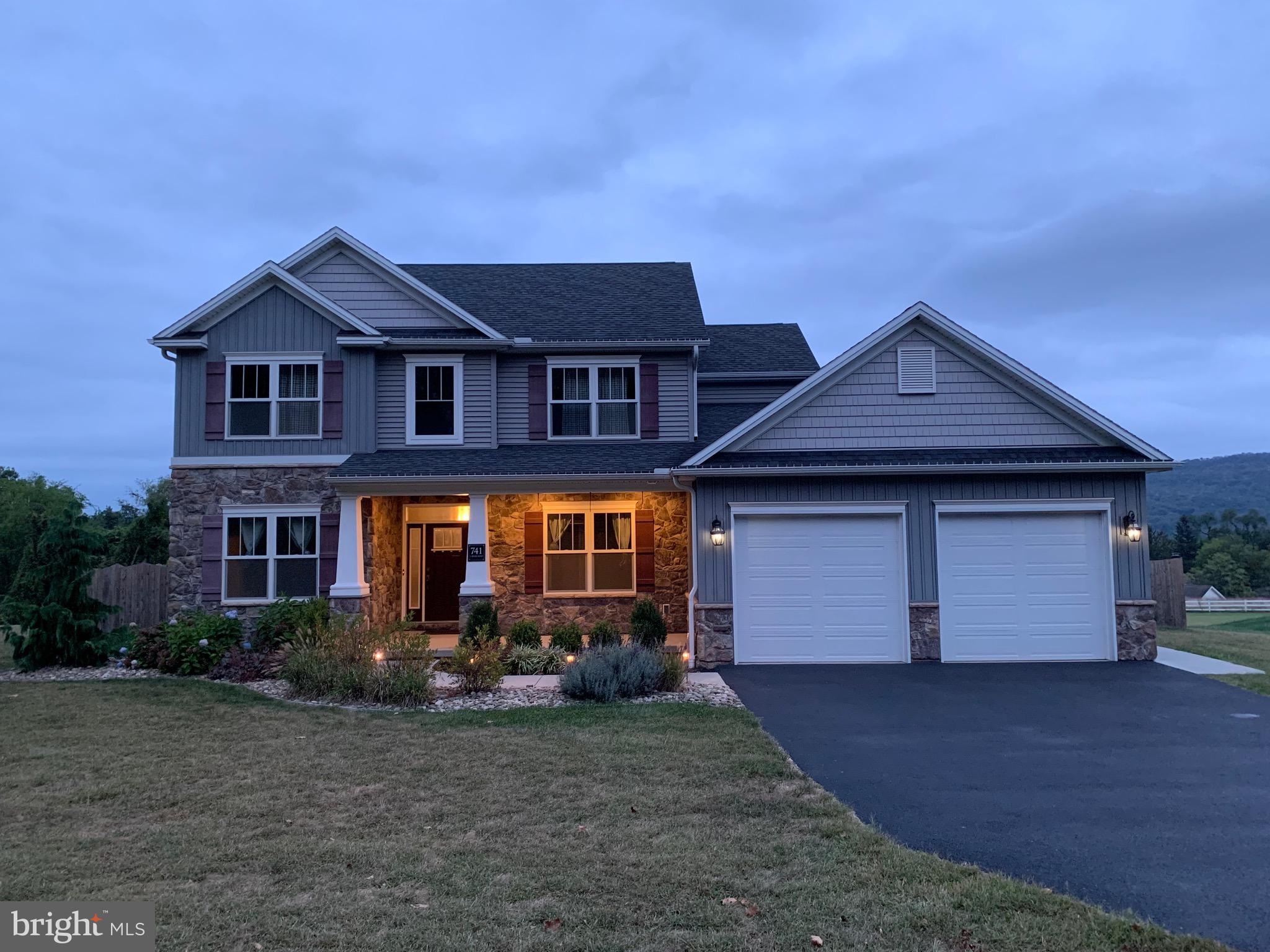 741 South River Road Halifax, PA 17032 - Photo 116 of 117 a front view of a house with garden