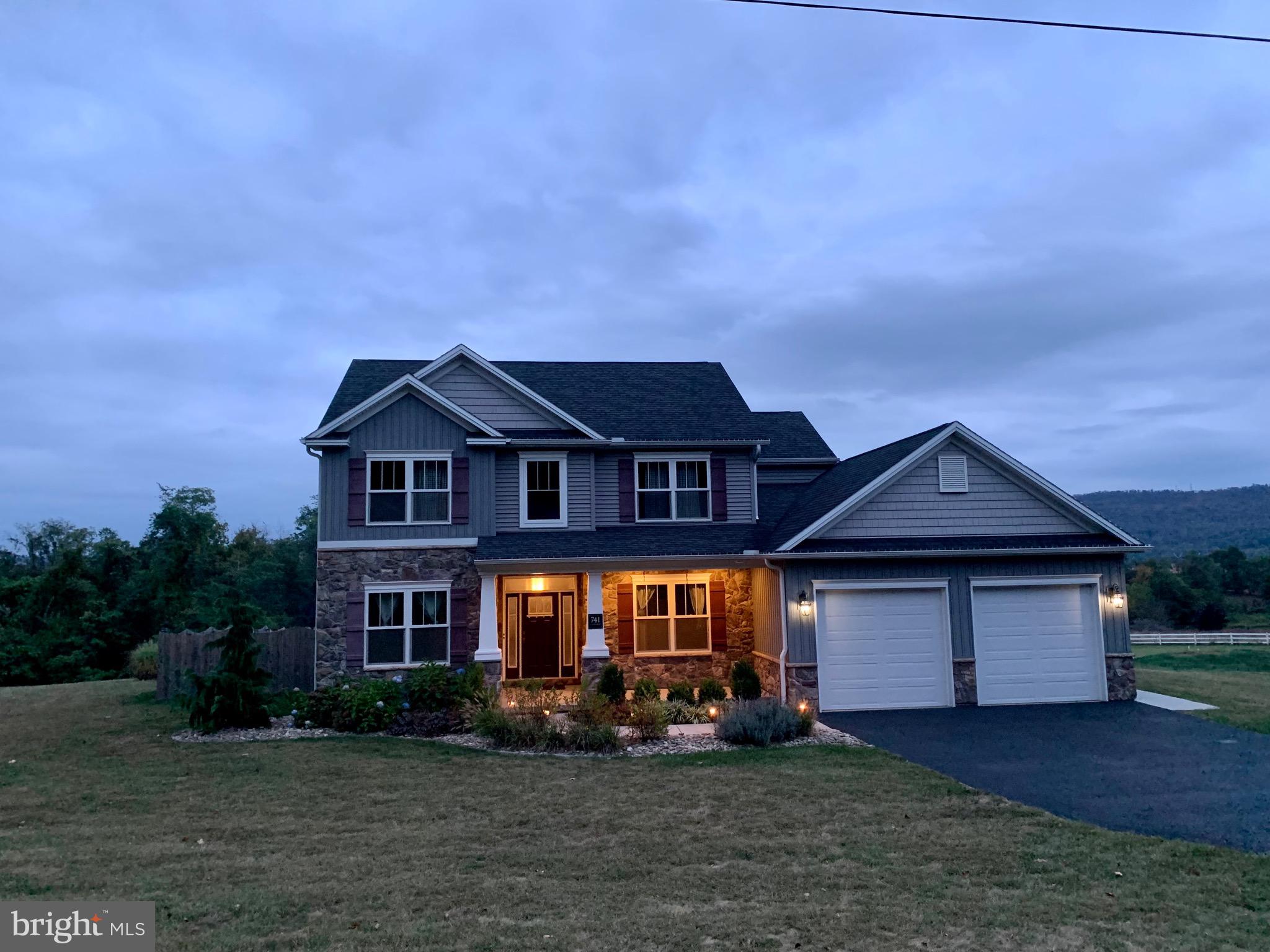 741 South River Road Halifax, PA 17032 - Photo 117 of 117 a front view of a house with a yard