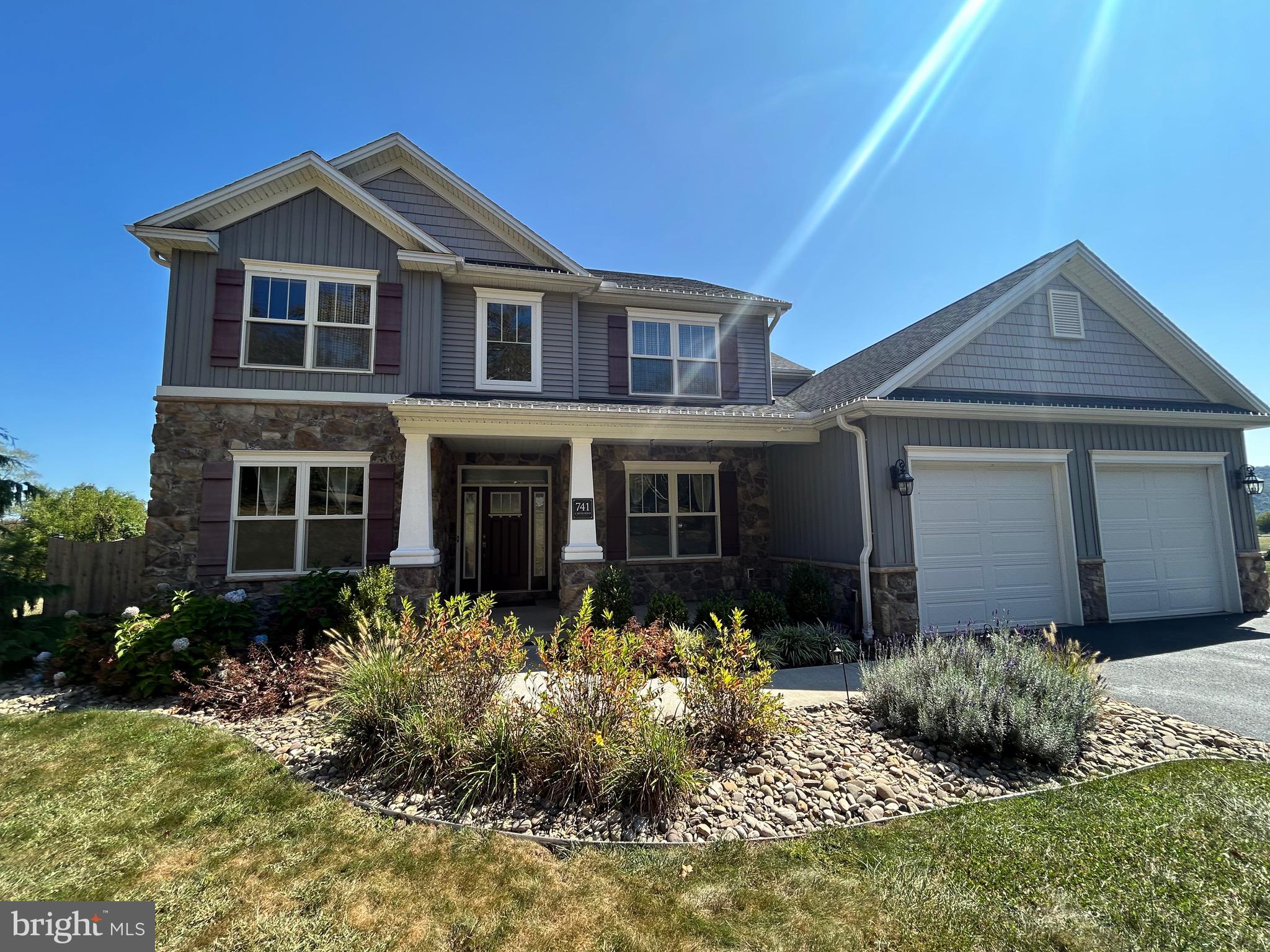 741 South River Road Halifax, PA 17032 - Photo 8 of 117 a front view of a house with a yard