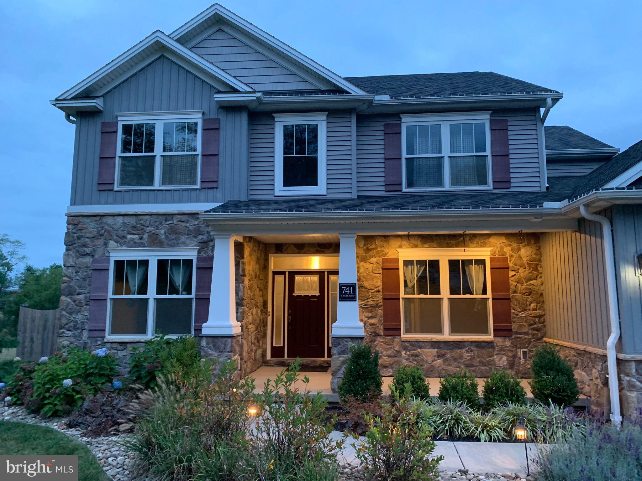 741 South River Road Halifax, PA 17032 - Photo 99 of 117 a view of brick house with large windows and a yard