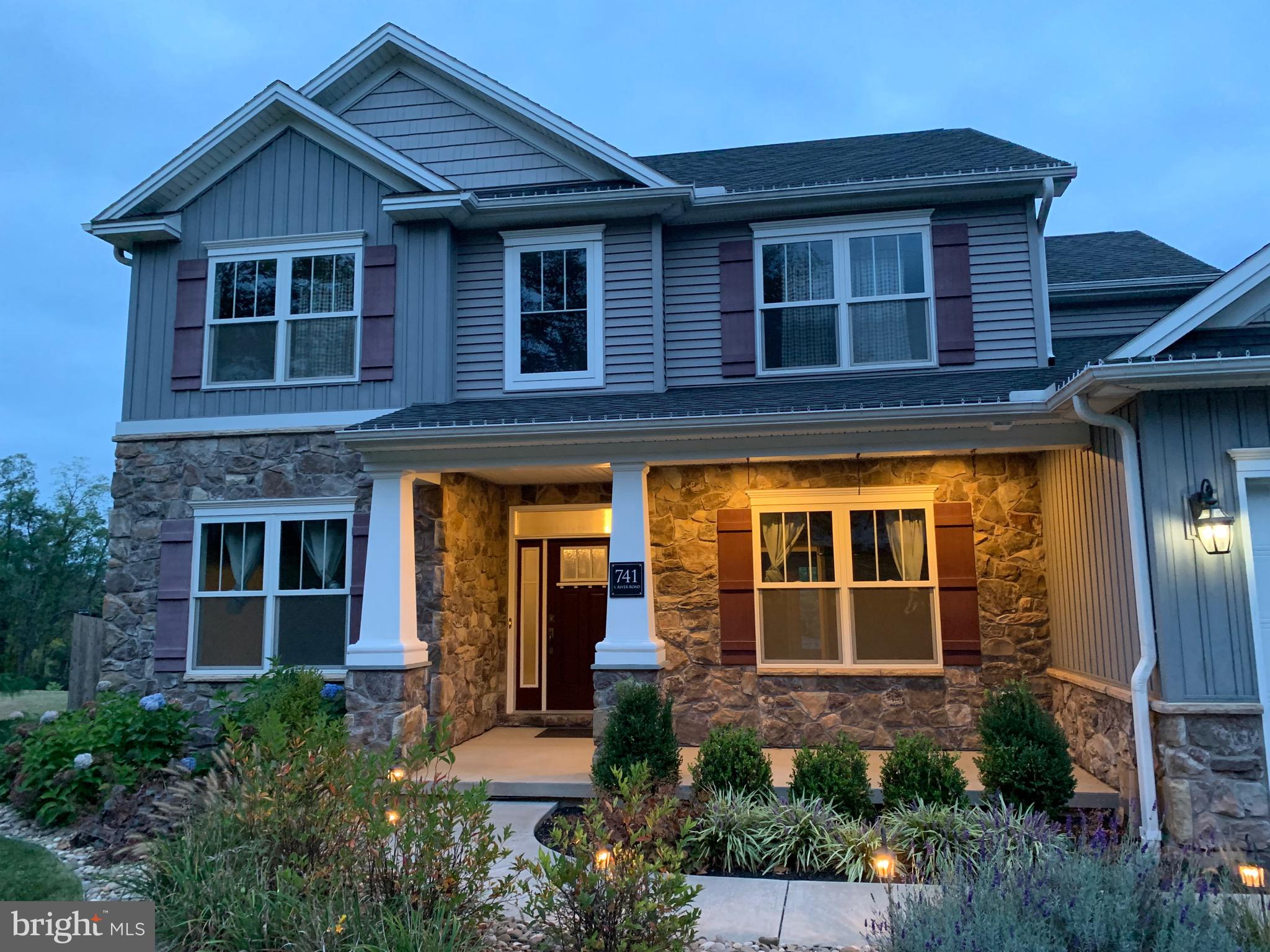 741 South River Road Halifax, PA 17032 - Photo 100 of 117 a view of brick house with large windows and a large window