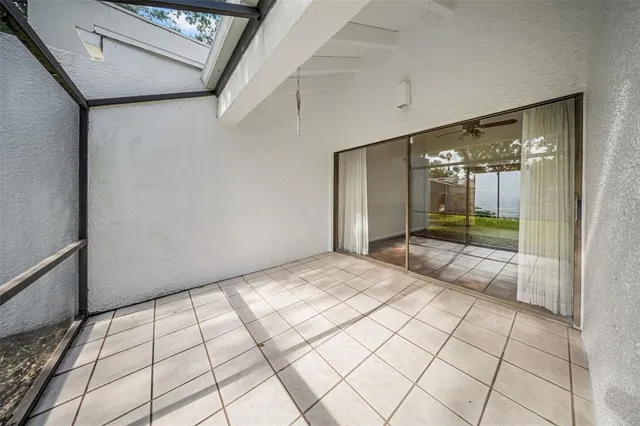 a view of empty room