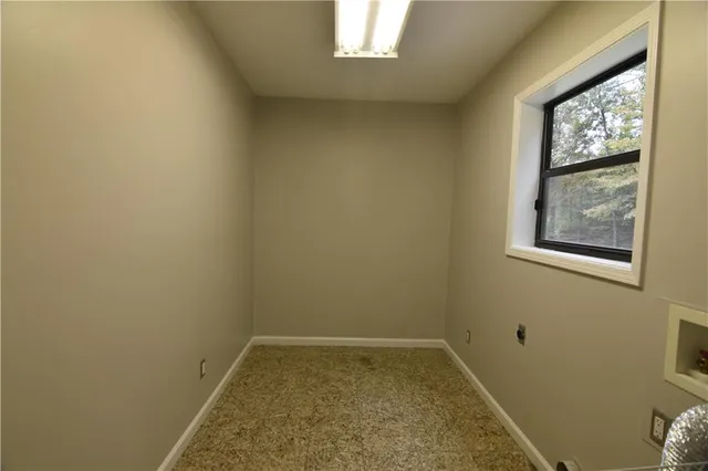 a view of a small space