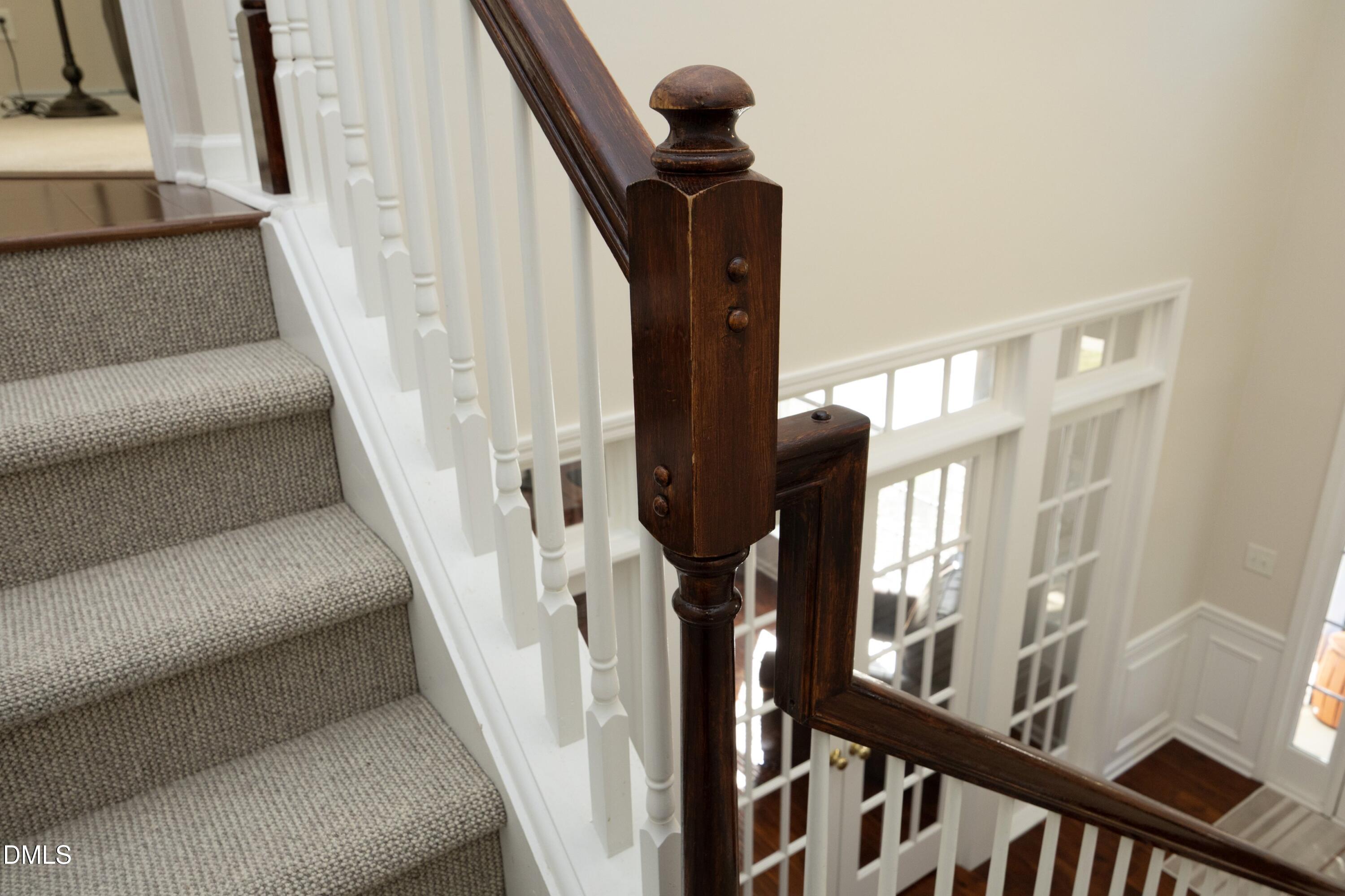 7537 Silver View Lane Raleigh, NC 27613 - Photo 6 of 50 05BannisterDetail