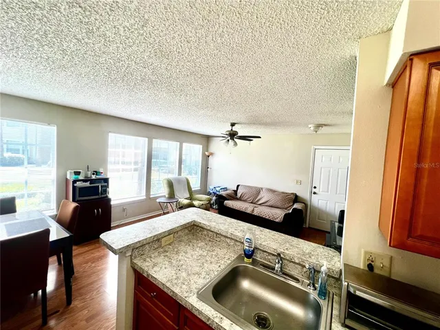 a bed room with a bed and dresser