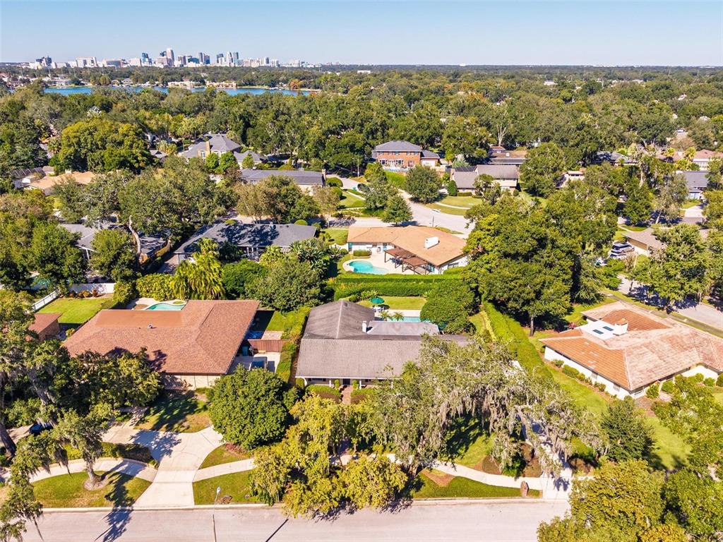 1053 Sweetbriar Road Orlando, FL 32806 - Photo 73 of 79 an aerial view of residential houses with outdoor space