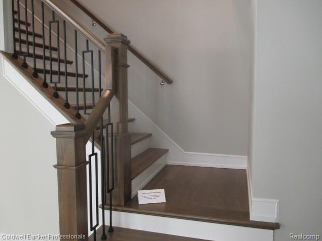 4107 Buckingham Road Royal Oak, MI 48073 - Photo 17 of 46 WOOD TREADS ON STAIRCASE