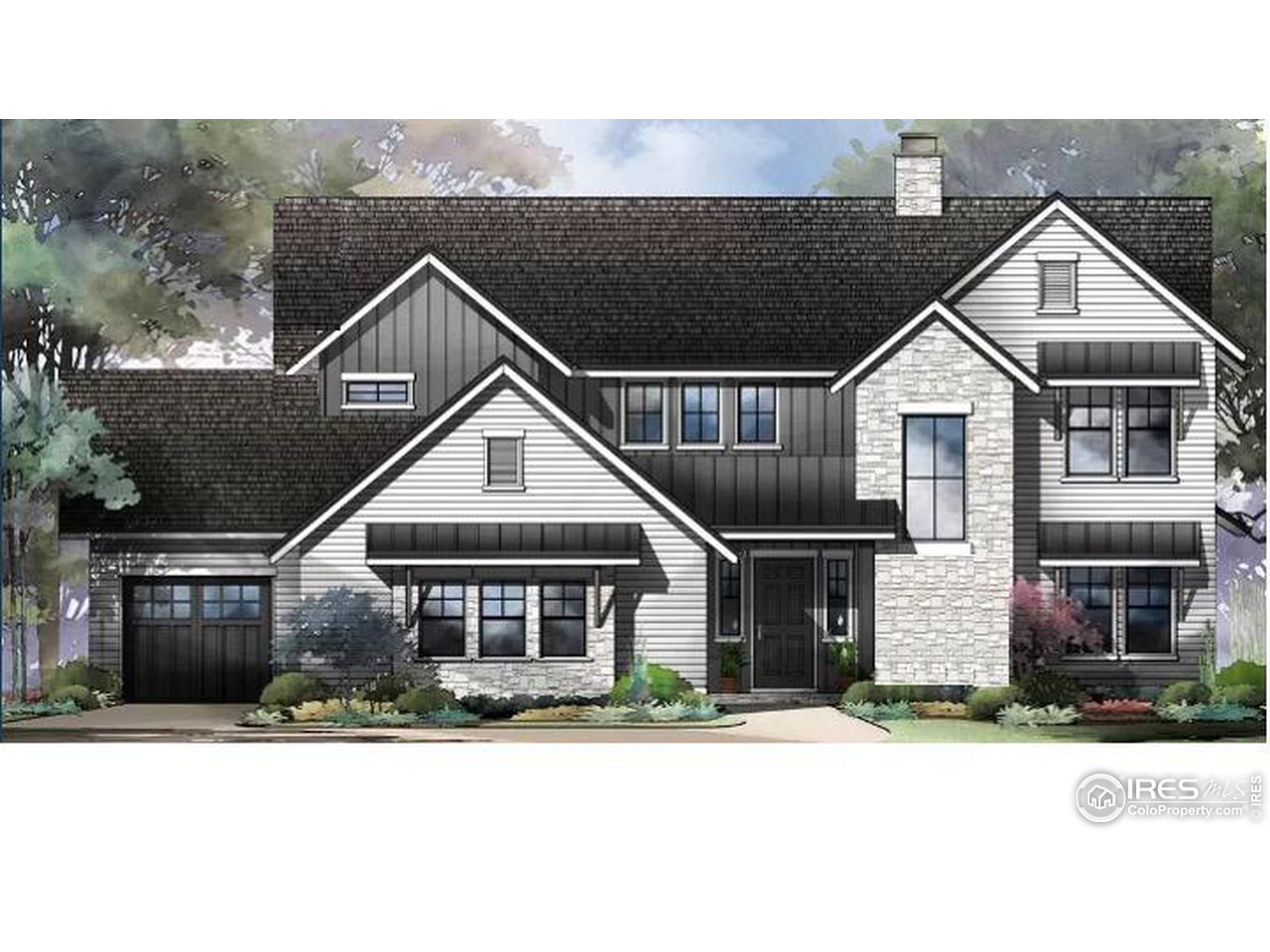 8103 Dreamer Rdg Road Frederick, CO 80504 - Photo 14 of 29 Rendering of Front of Home to Be Built