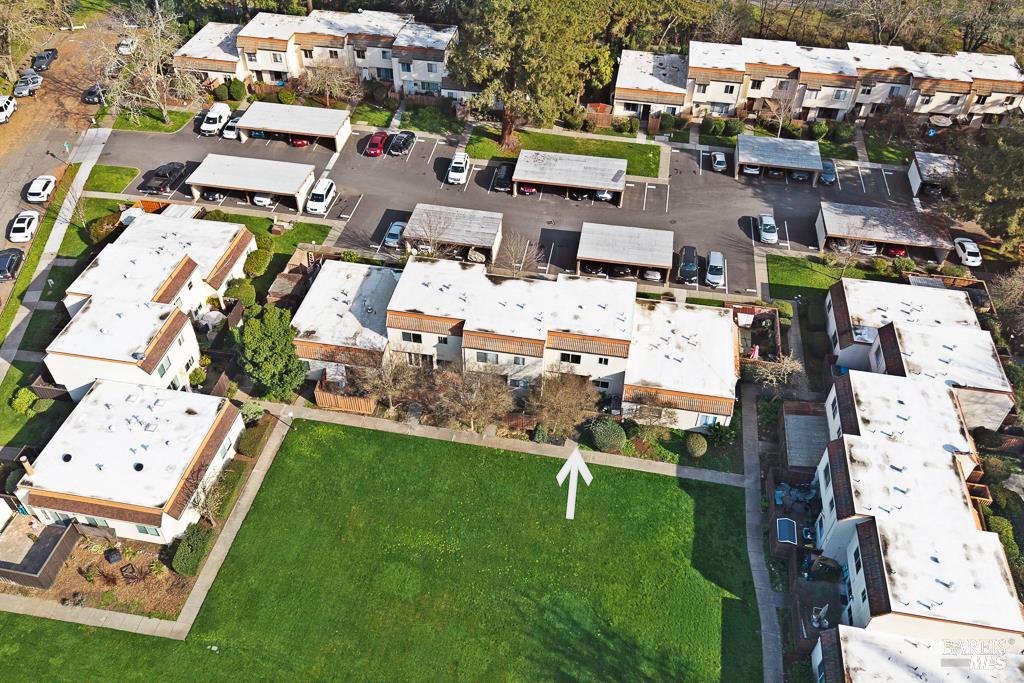 1749 Las Raposas Court Santa Rosa, CA 95409 - Photo 27 of 31 an aerial view of a