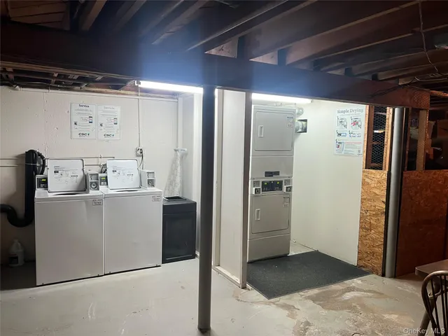 a view of gallery with wooden floor