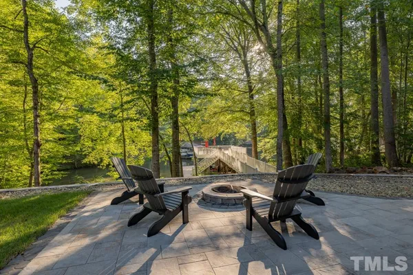 a view of a lake from a balcony
