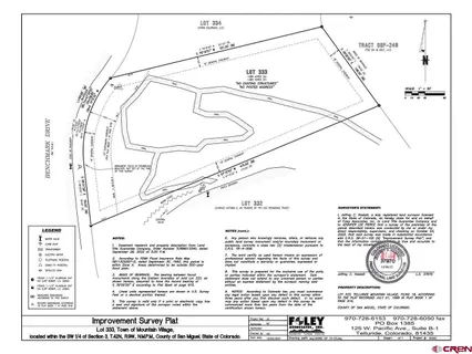 $3,900,000 | Tbd Lot 333 Benchmark Drive, Mountain Village, CO 81435