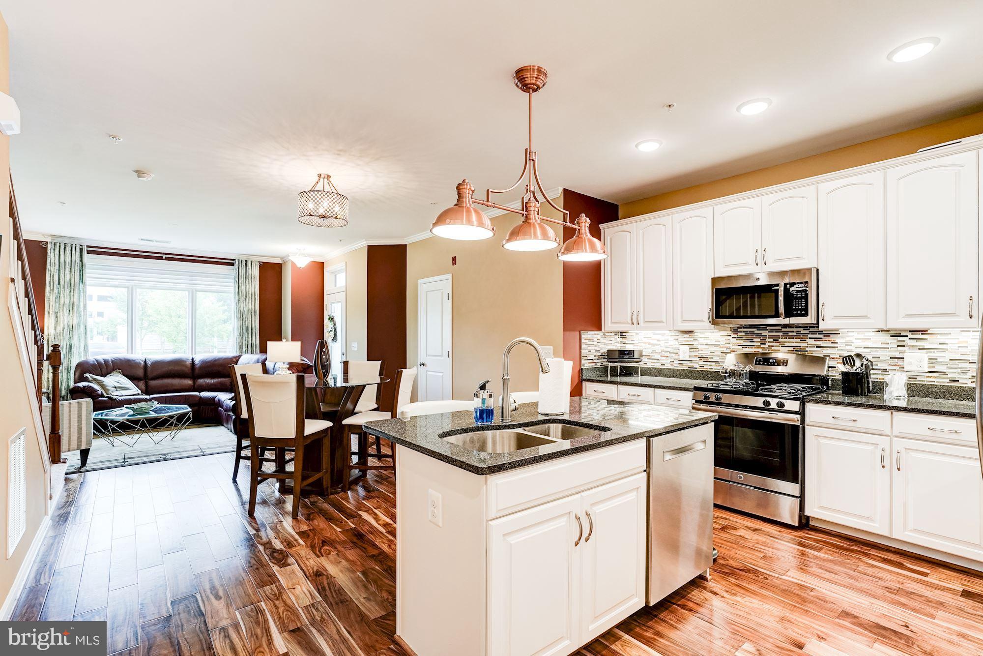 1304 Ribbon Limestone Terrace Southeast Leesburg, VA 20175 - Photo 9 of 38 Gorgeous island with designer lighting!