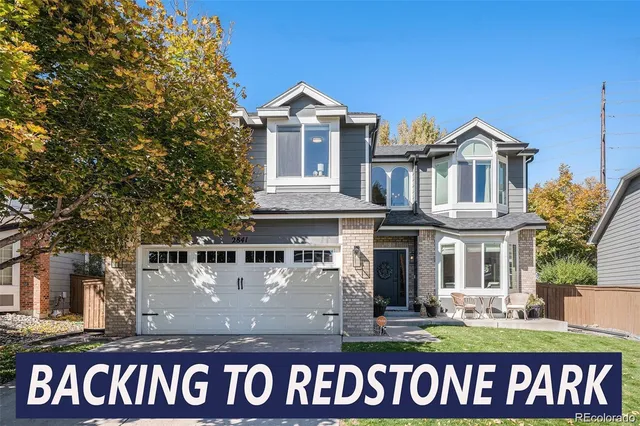 a front view of a building