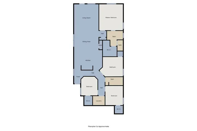 a picture of a floor plan