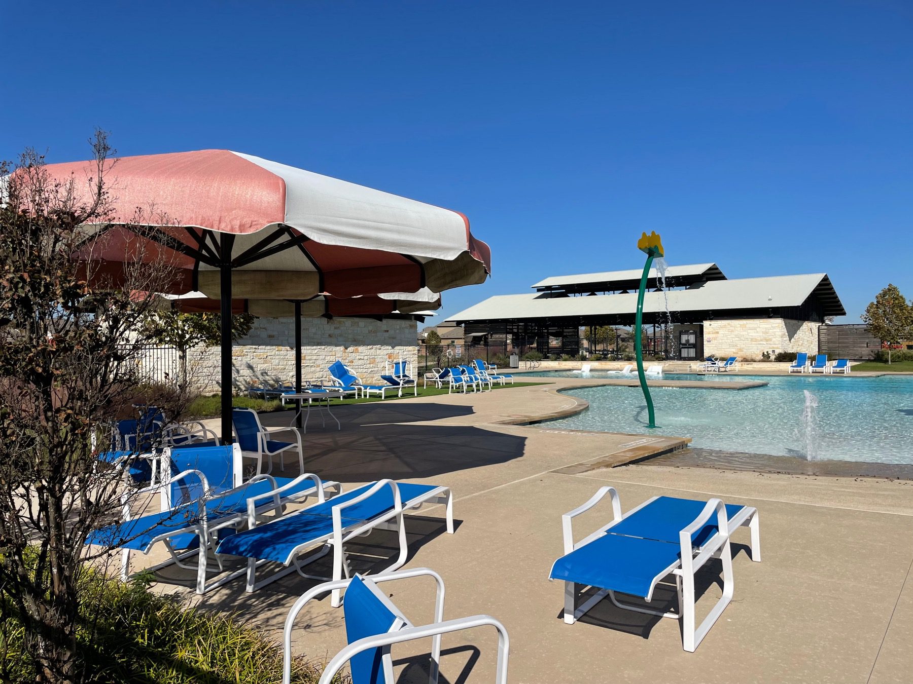 216 Frederick Drive Georgetown, TX 78626 - Photo 4 of 22 Community pool with a patio and fence