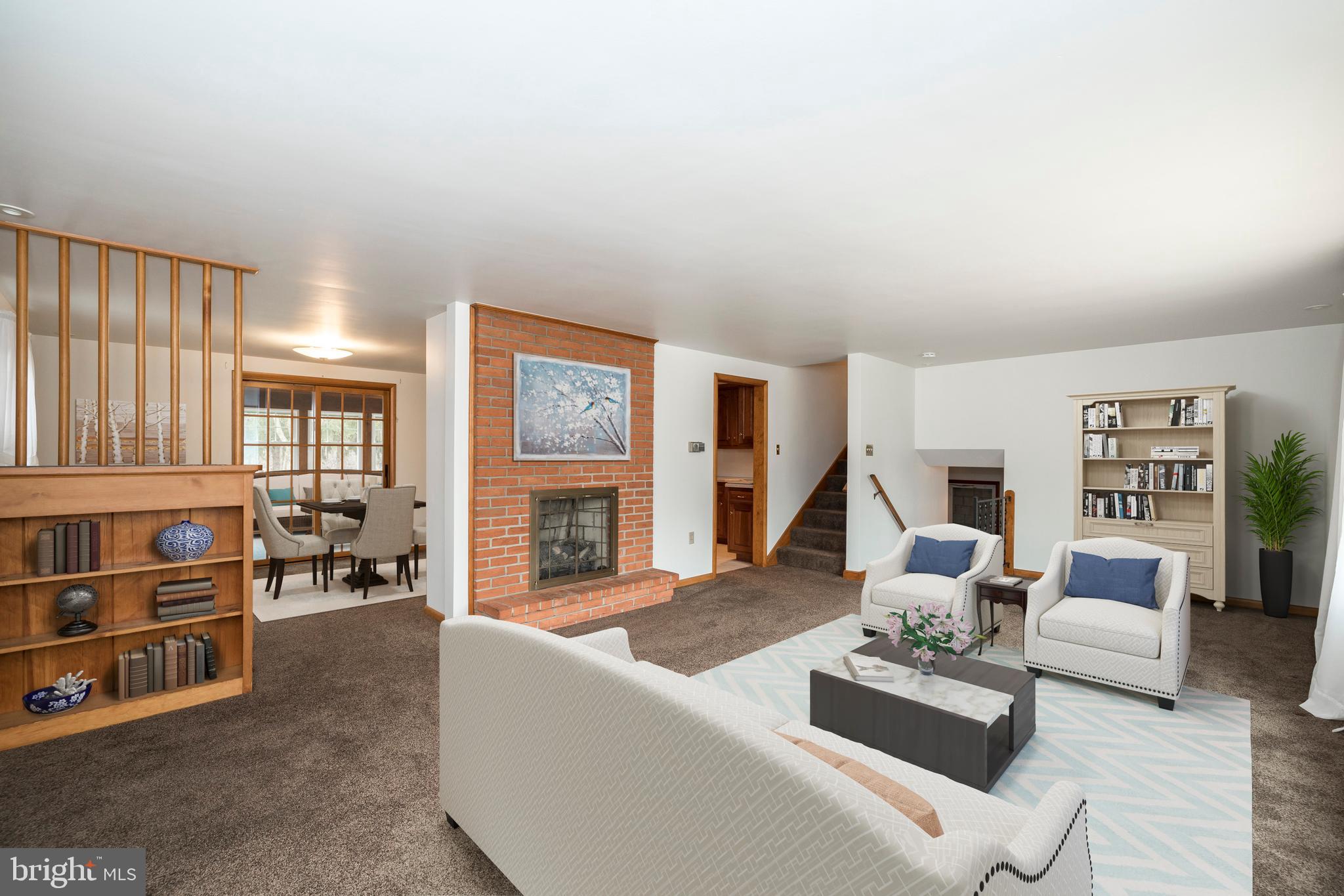 228 Pratts Dam Road Coatesville, PA 19320 - Photo 2 of 28 Virtually Staged Living Room