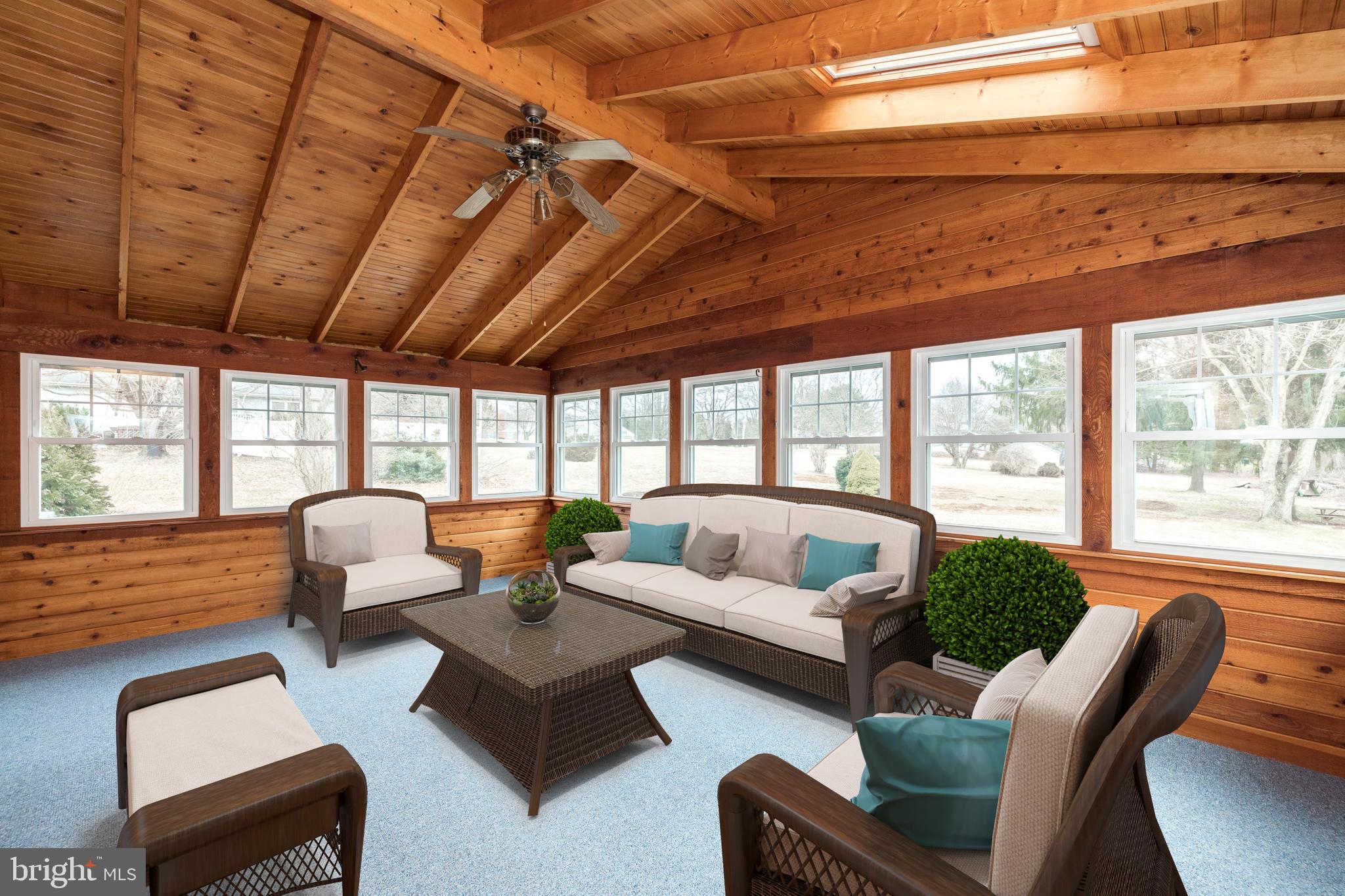 228 Pratts Dam Road Coatesville, PA 19320 - Photo 5 of 28 Virtually Staged Sunroom