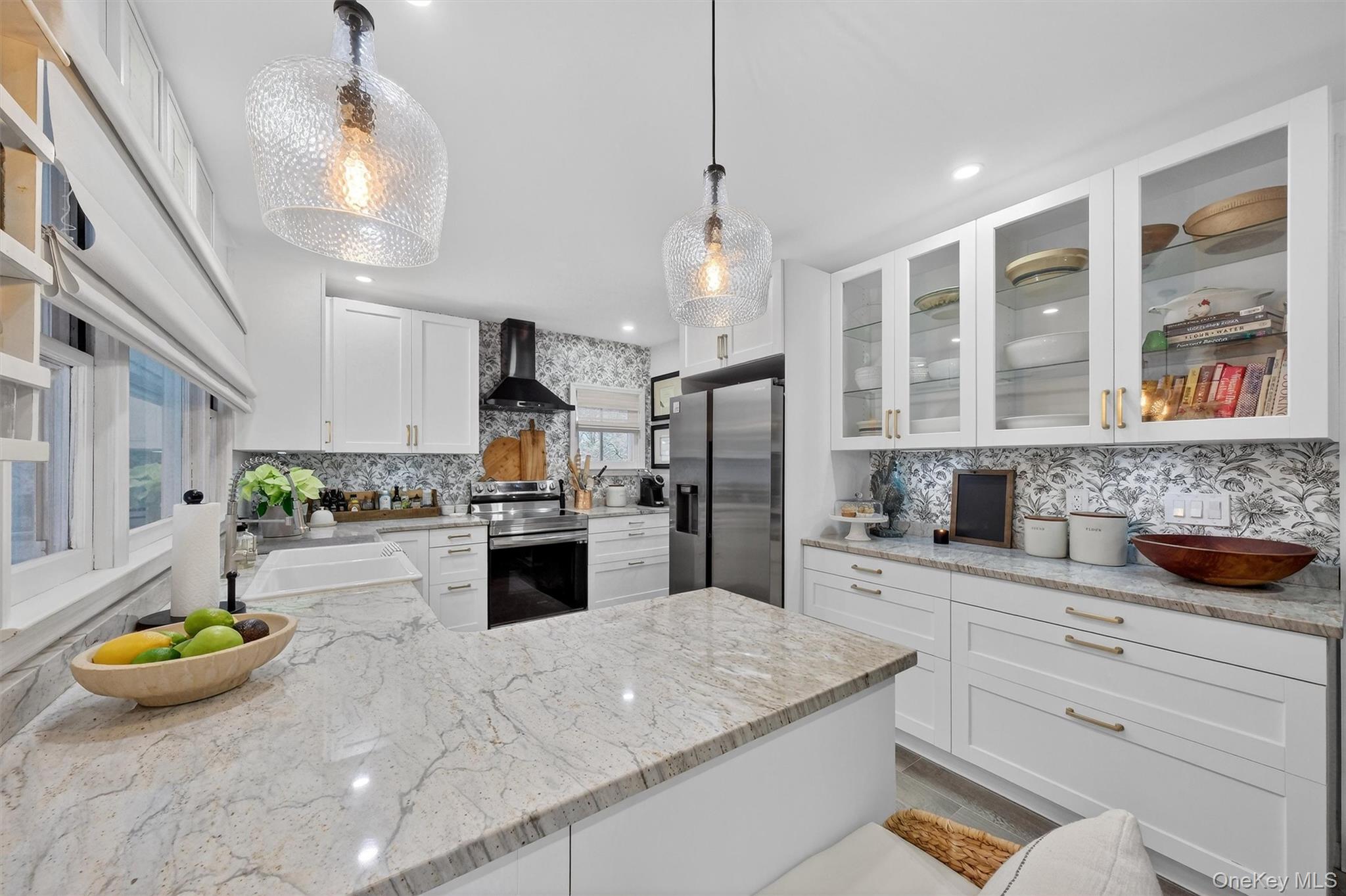 36 Vassar View Road Poughkeepsie, NY 12603 - Photo 11 of 31 a kitchen with a refrigerator and a sink