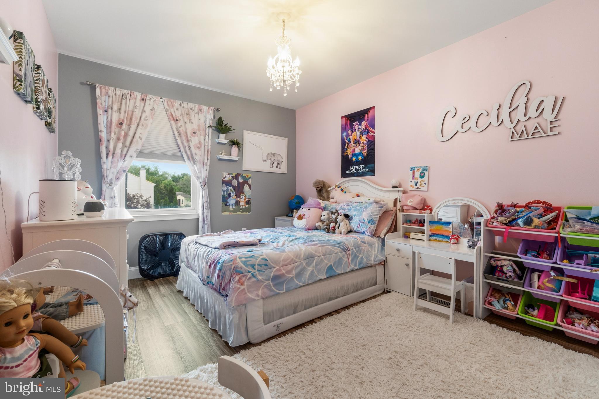 2 Farnham Court Laurel Springs, NJ 08021 - Photo 17 of 33 a bedroom with bed and a large window
