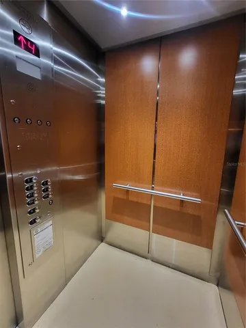 a close view of closet